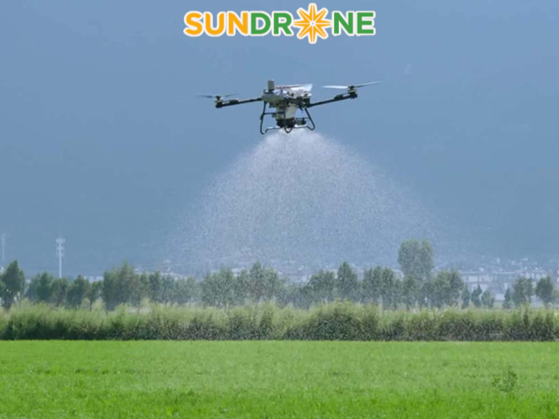 DJI Agras T70: Trang bị Hệ thống Phun kép Atomized