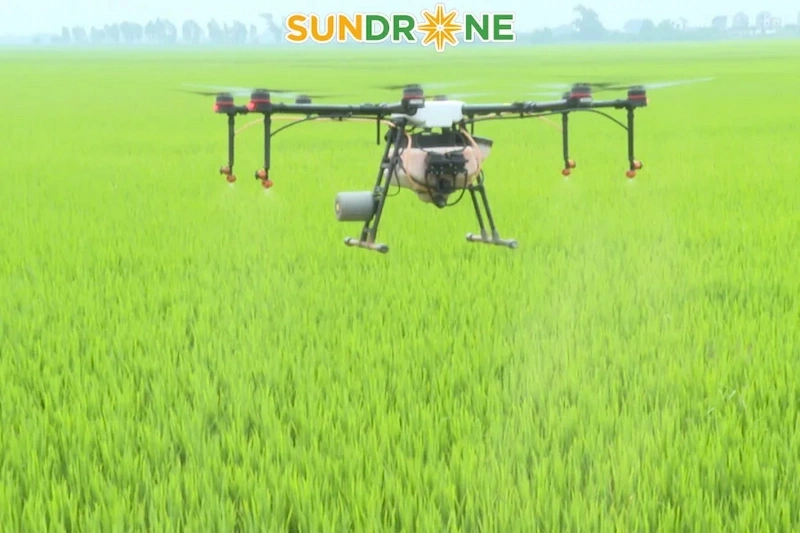ứng dụng máy bay không người lái trong nông nghiệp