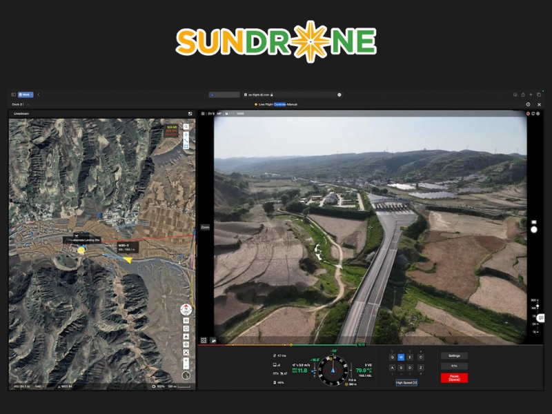 DJI FlightHub 2 giúp lập kế hoạch tuyến bay nâng cao