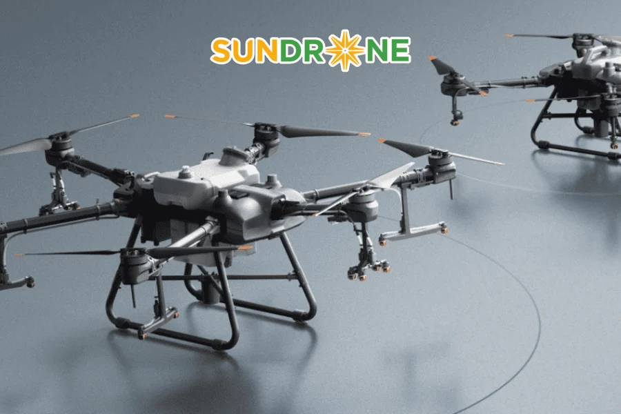 sử dụng máy bay phun thuốc trừ sâu