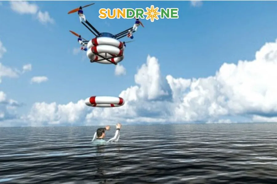Ứng dụng của Drone T40 trong cứu hộ, cứu viện