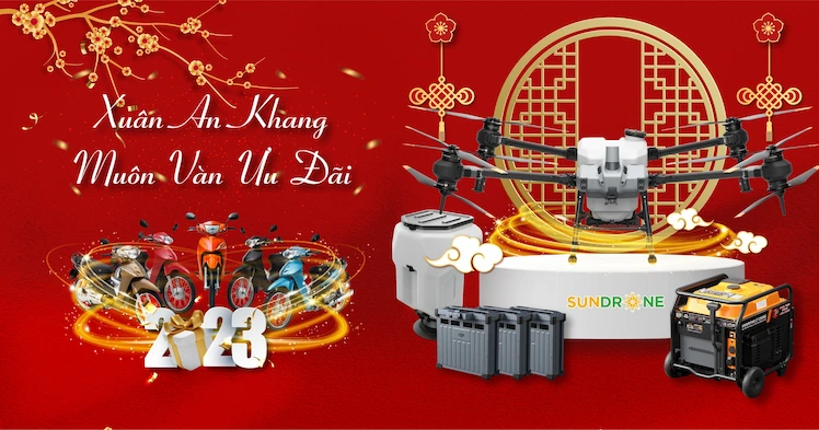 Xuân An Khang – Đầu tư DJI T40 muôn vàn ưu đãi