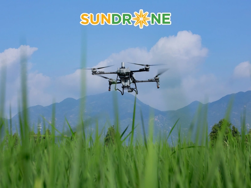 DJI Agras T70: Tải trọng phun tối đa 50 Lít