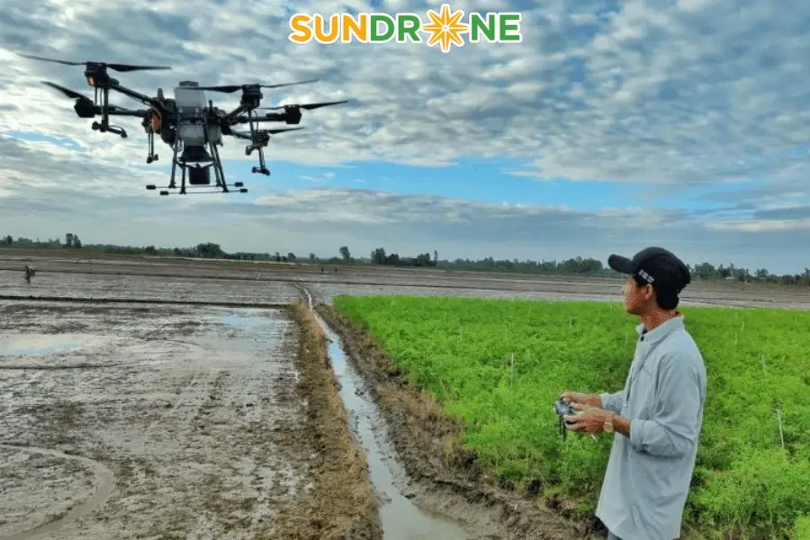Ứng dụng máy bay không người lái trong nông nghiệp