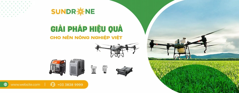 SunDrone - Máy Bay Nông Nghiệp Việt Nam