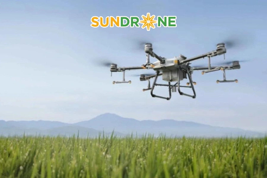 sử dụng máy bay phun thuốc trừ sâu