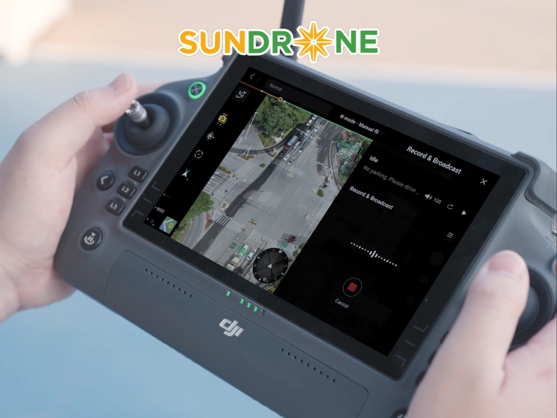 Zenmuse V1 có nhiều chế độ phát sóng