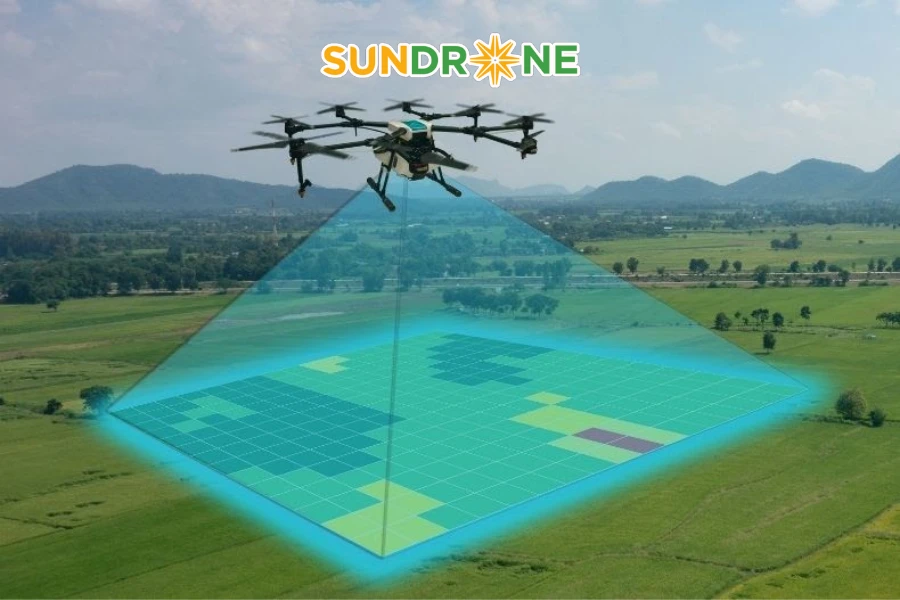 ứng dụng drone trong nông nghiệp